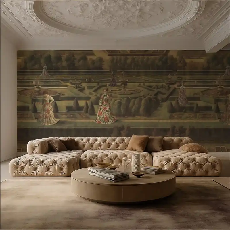 Mitford Manor, VLAdiLA Fototapet Personalizat cu Grădini Clasice Nu rata